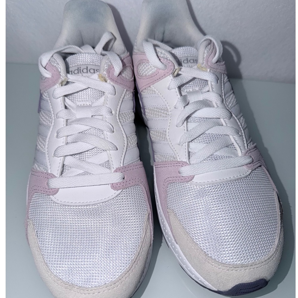 Adidas CrazyChaos Womens Aero Pink white cloud Sneakers EF1049 Size 8.5 - Picture 13 of 14